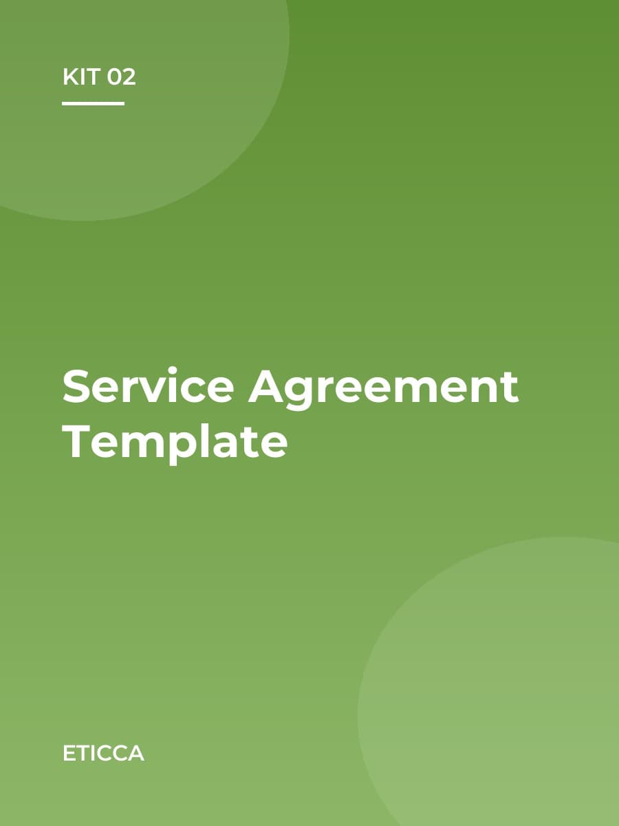 Kit 02 — Service Agreement Template (Word and PPT)