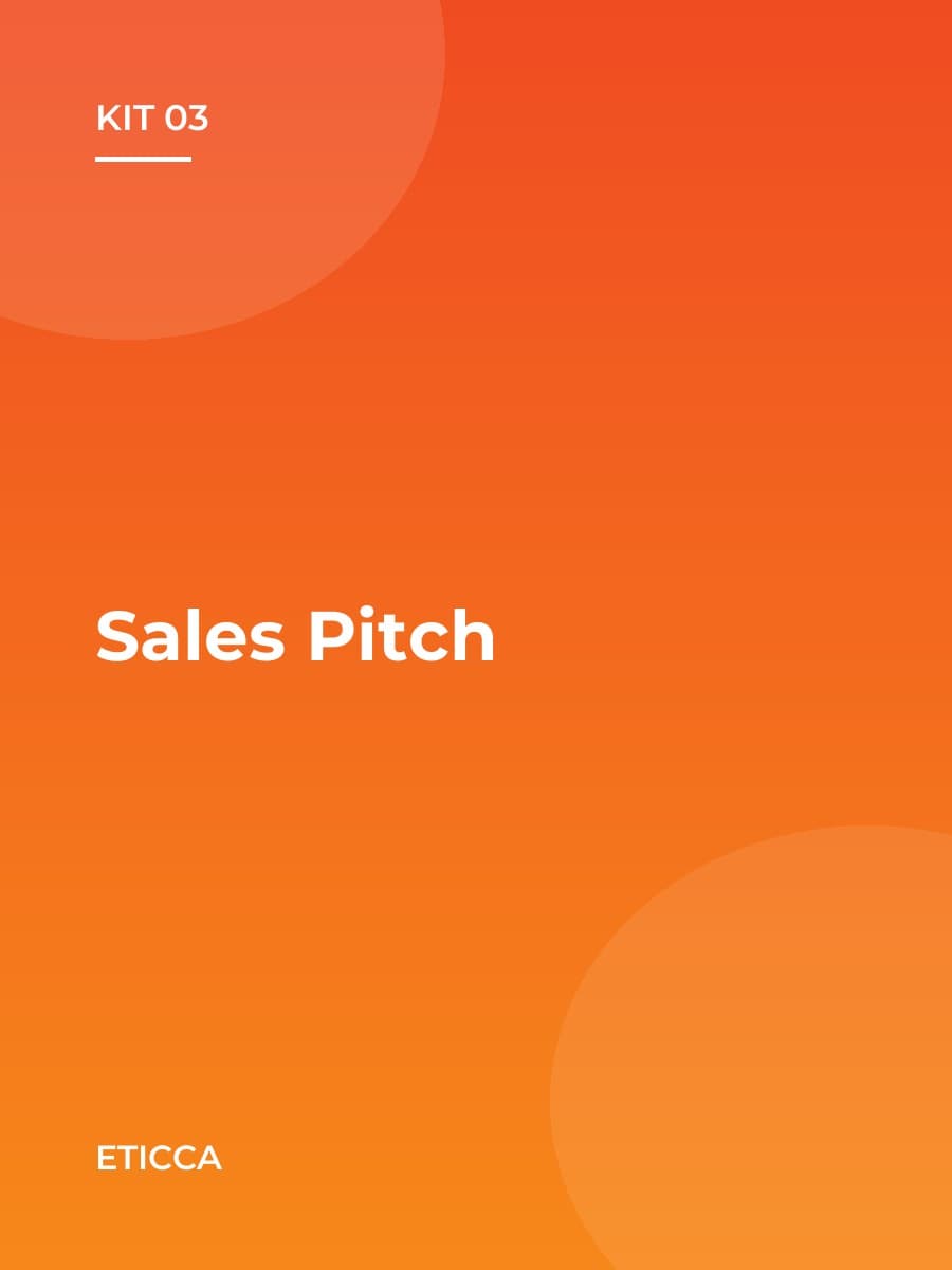 Kit 03 — Sales Pitch