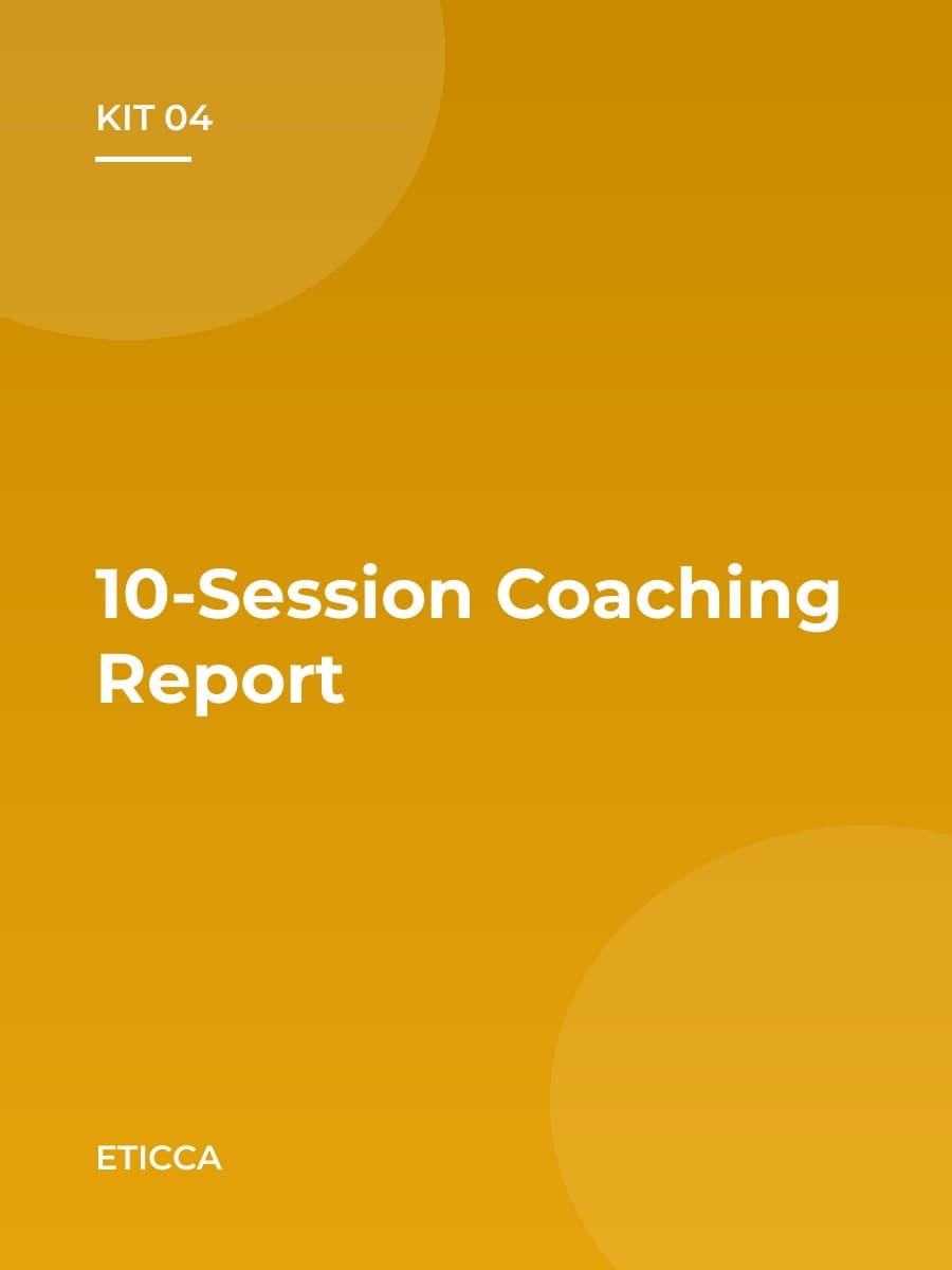Kit 04 — 10-Session Coaching Report